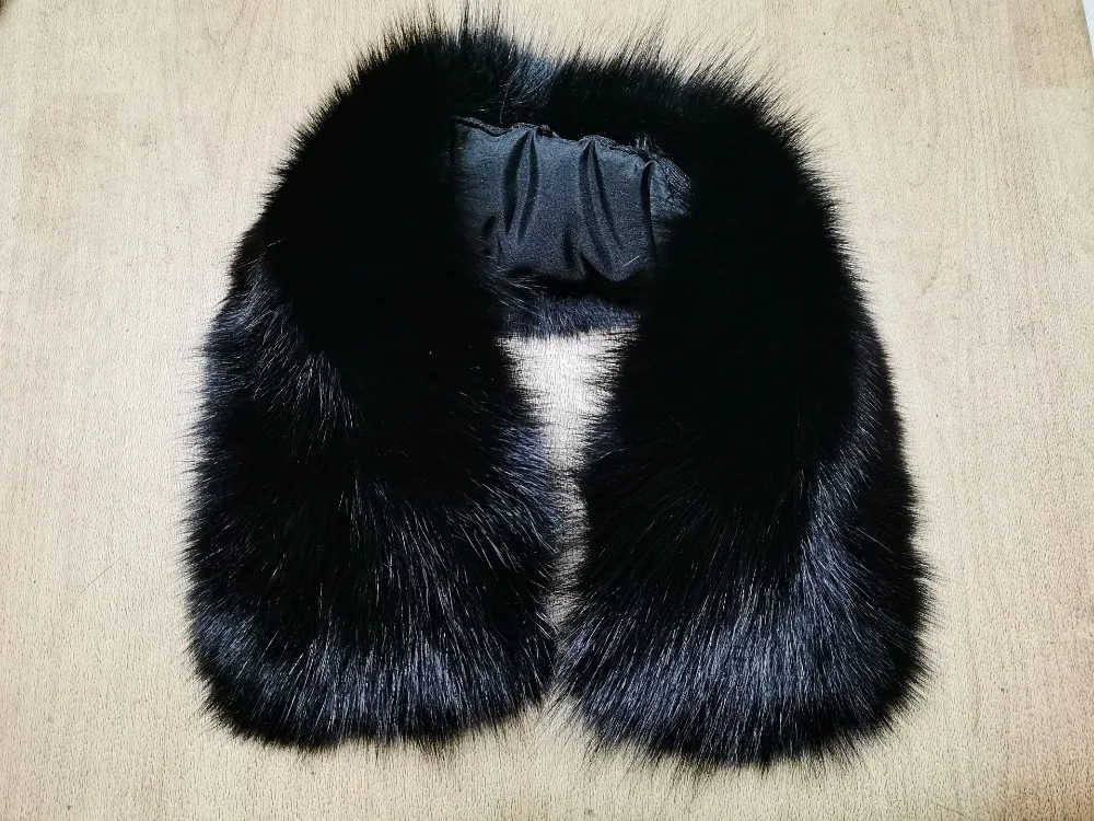 black fur shoulder throw