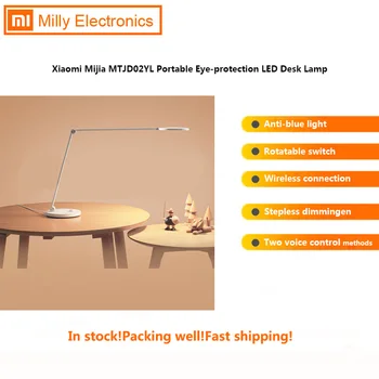 

Xiaomi Mijia LED Desk Lamp 4800K Eye-Protection Table Lamp Triaxial Design Bluetooth Wifi HomeKit Mijia APP Remote Control