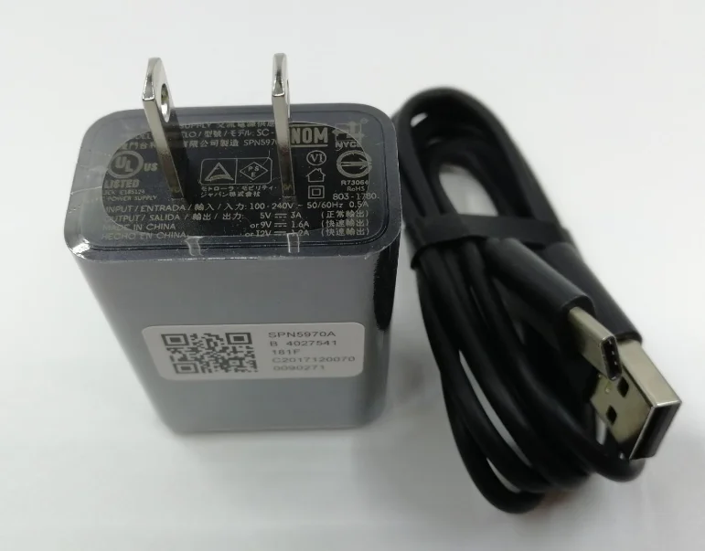 

US original Turbo For Motorola For moto Z/Z PLAY/ XT1650 XT1710/Z FORCE Muur Fast charger adapter met Type-C