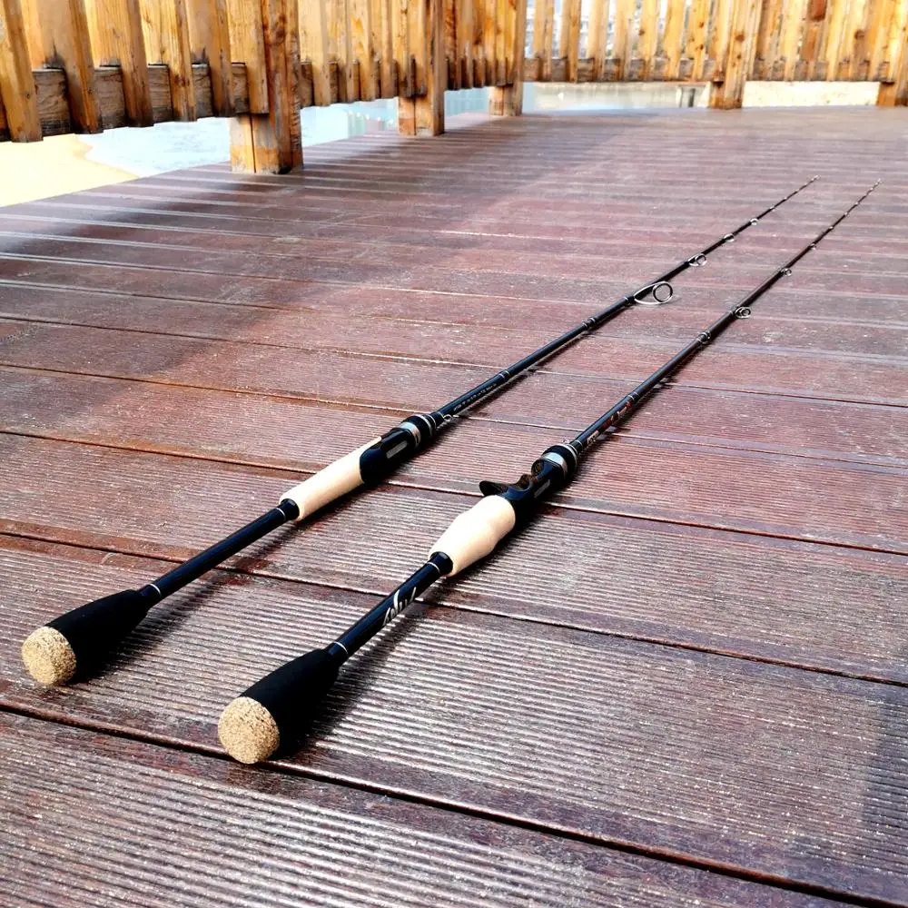 AOCLU-Fishing Rod Saltwater and Freshwater Fishing 3 Sections 100% Carbon,  Spinning and Baitcasting, 7 ', 2.13m, 7'6 , 2.28m - AliExpress