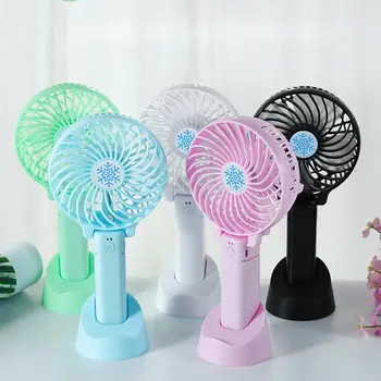 

Mini Handheld Fan Portable Foldable USB Rechargeable Fan for Phone Tablet Laptop Cooler Fan Desktop Home Cooling Accessories
