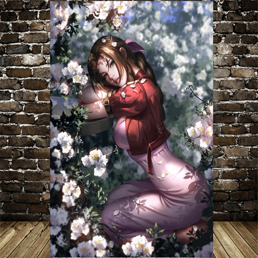 

Cuadros Japan Anime Final Fantasy Game Home Decor Poster Canvas Print Wall Art Decor Oil Painting Decal Picture Decoration