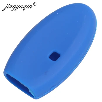 Keyforkess 30 pz/lotto Chiave Della Copertura Del Supporto Per Infiniti per Nissan Qashqai J11 Juke X-Trail 4 Bottoni keyless Caso a distanza - Jingyuqin 30 pz lotto Chiave Della Copertura Del Supporto Per Infiniti per Nissan Qashqai J11