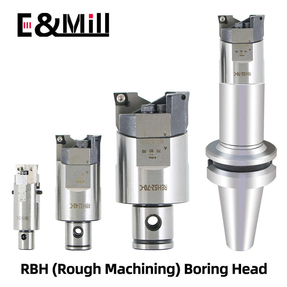 Barre d'alésage RBH réglable CNC, porte outil à Double tranchant BT30 ...