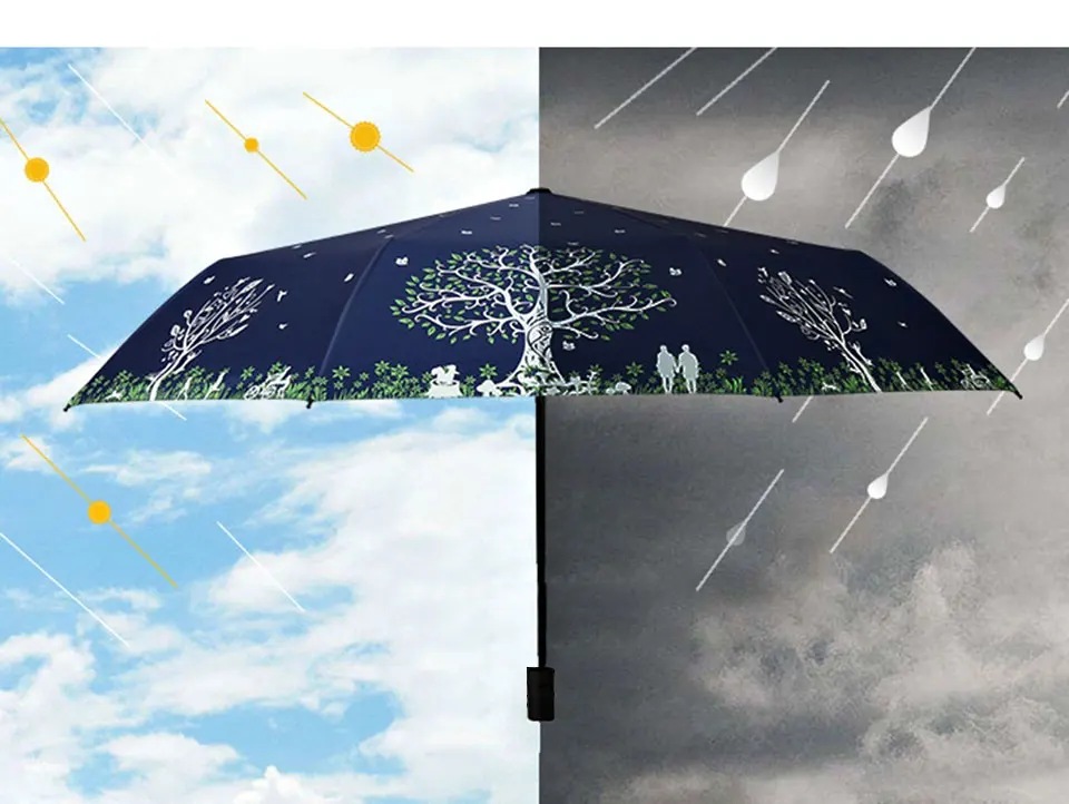 DINIWELL, высокое качество, зонт для мужчин, дождя, женщин, ветрозащитный, большой, Paraguas, мужской, женский, защита от солнца, 3 Floding, большой зонт, открытый, Parapluie