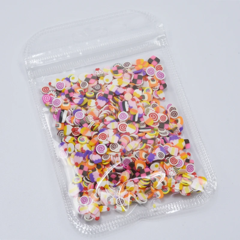 pattern2 23 стиля Fimo тростниковые ломтики 10000 шт 3D фрукты фимо-трости Полимерная глина наклейки для ногтей советы Ломтики украшения - Цвет: pattern2