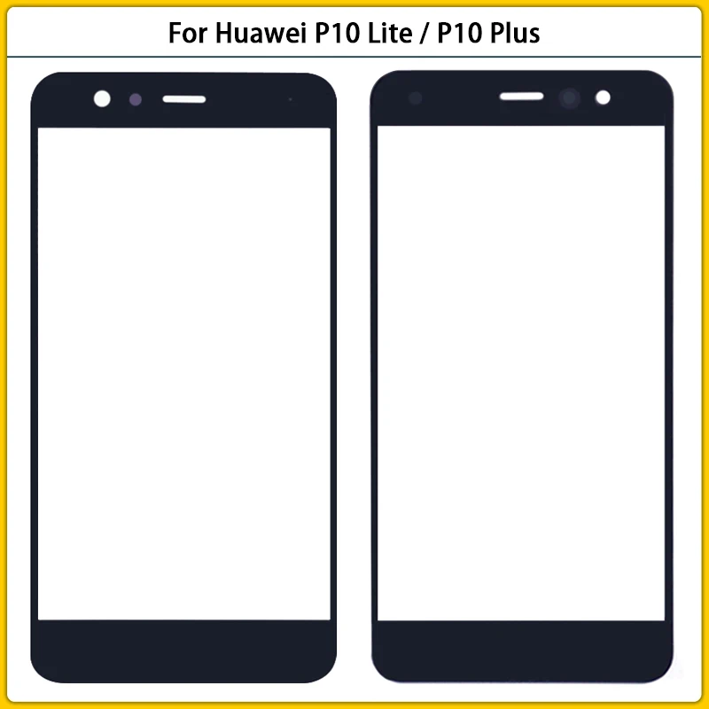 10 шт. Новинка ЖК Переднее стекло Сенсорная панель объектив для Huawei P10 Lite / Plus