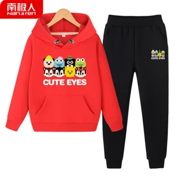 

2019 Baby Boy Clothes Autumn Cartoon Girl Boy Clothing Set Long sleeves Leisure boys t shirt+ Pant 2pcs kids clothes set