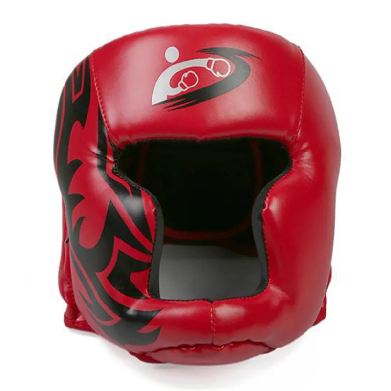 Регулируемый шлем для кикбоксинга мужчин женщин ПУ каратэ Муай Тай Guantes De Boxeo Free