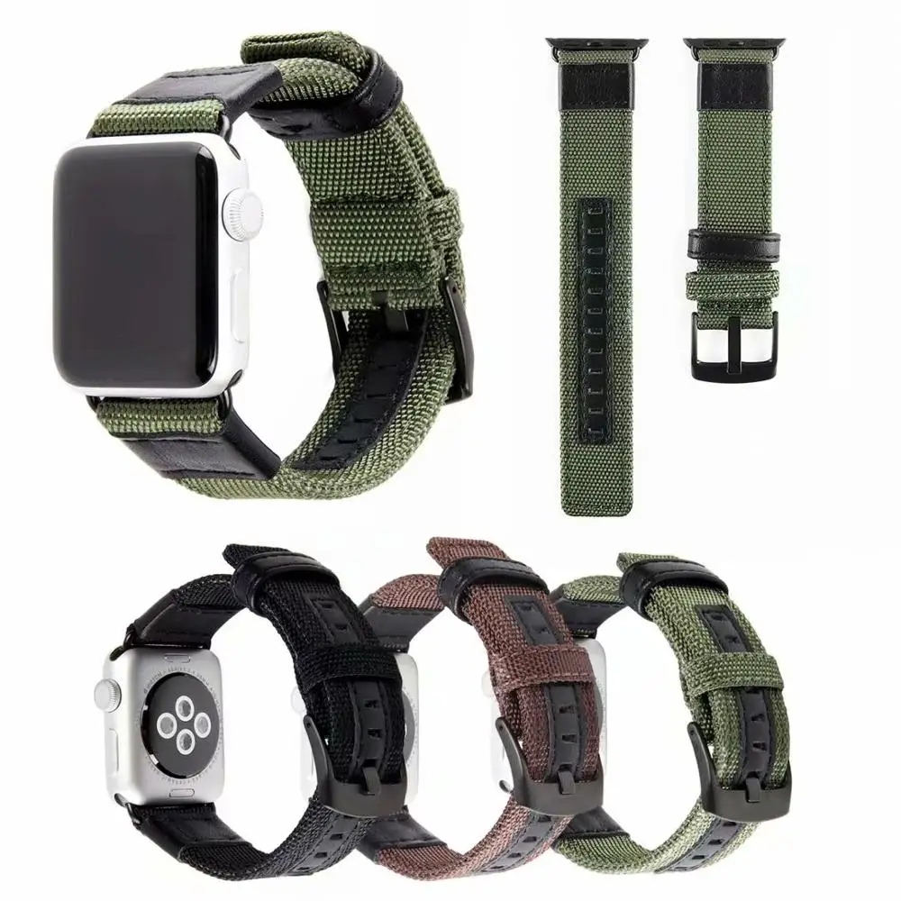

Leather loop Replacement Band For apple watch band series 5/4/3/2/1 42/38mm Bracelet Strap For iwatch Band 44/40mm accessories