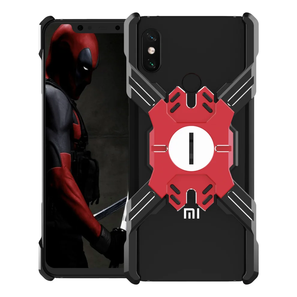 Герой Marvel элементы Алюминиевый металлический бампер чехол для Xiaomi mi 8 mi 8/Pro/Explorer тонкий жесткий противоударный защитный бампер для телефона