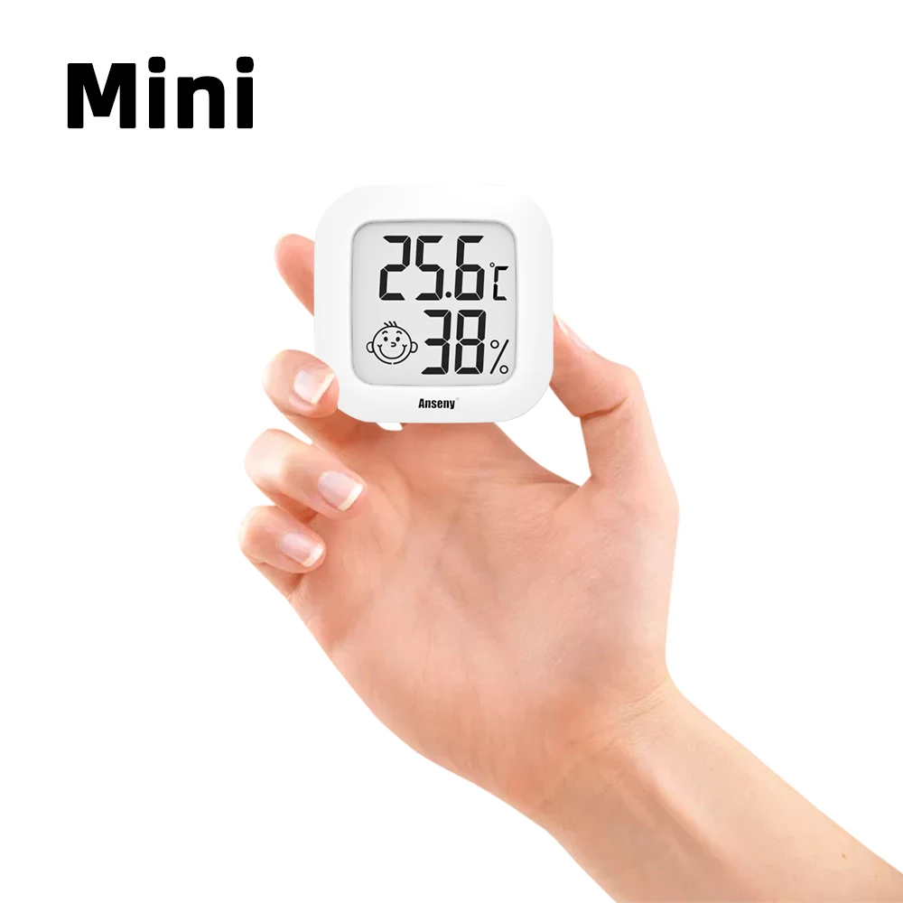 Mini LCD Digital Thermometer Hygrometer Indoor Room Electronic Temperature Humidity Meter Sensor Gauge Weather Station for Home 6 Mini LCD Digital Thermometer Hygrometer Indoor Room Electronic Temperature Humidity Meter Sensor Gauge Weather Station for Home 6