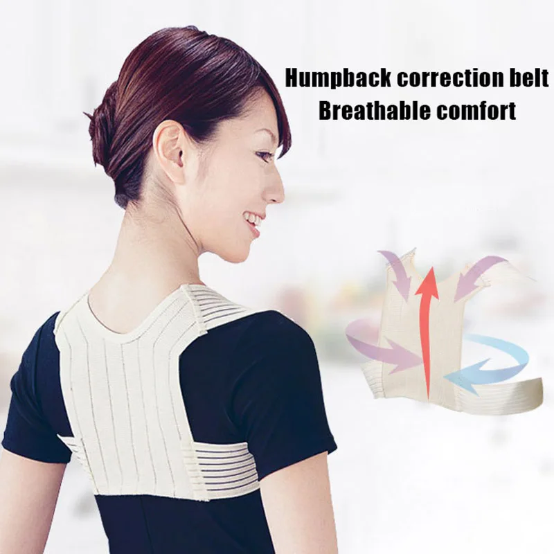 

High Quality Posture Corrector Back Correction Belt Adjustable Comfortable Humpback Posture Correction Belt Spine Corrector