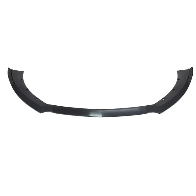 SCITOO 3-Piece Front Bumper Lip – Glossy Black ABS For 2015-2017 Ford Mustang
