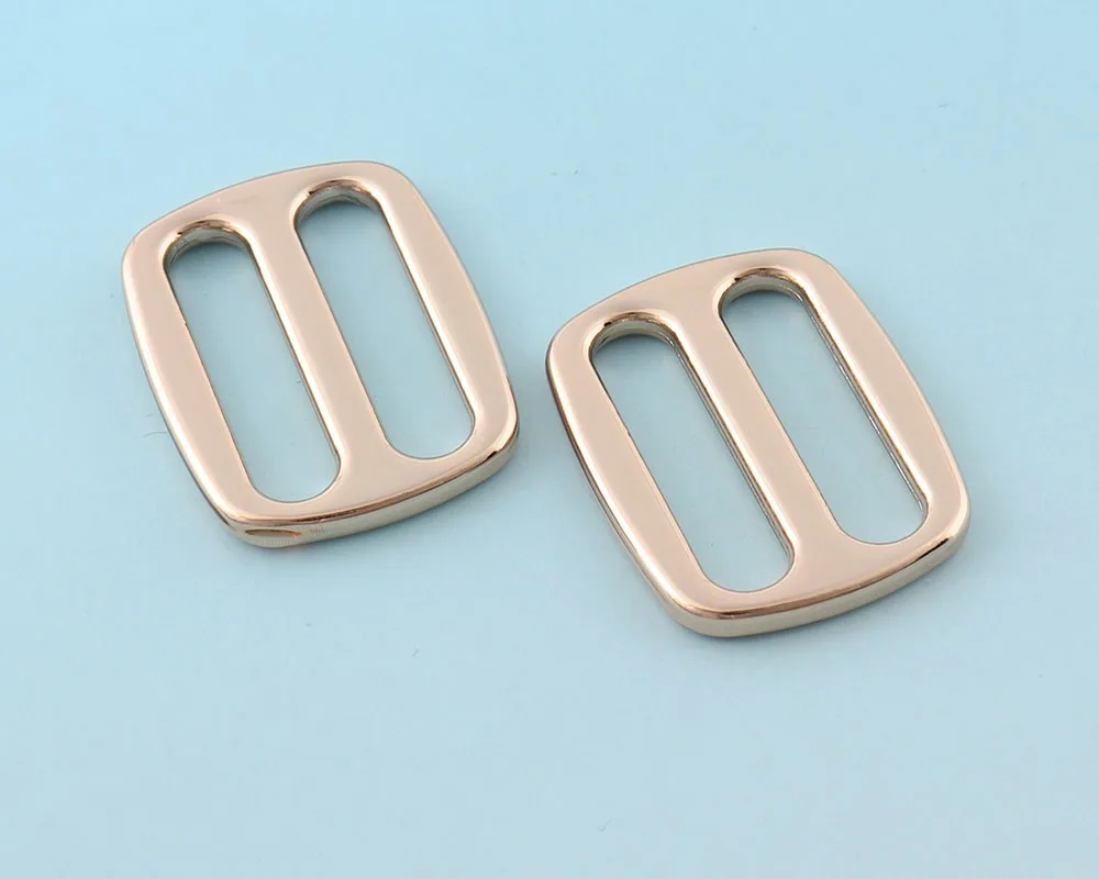 Release Belt Buckles 25mm Gold Buckle Strap Slider Fastener Bag