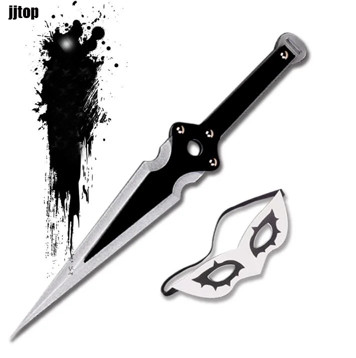 

Japan Persona 5 Theme Cosplay Ren Amamiya Joker Eye Mask Akira Kurusu cosplay props mask dagger