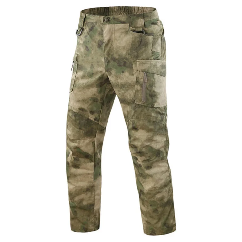 

Military Camouflage Tactical Training Pants Men outdoor thin Wearproof spotrs trousers Army Hiking Climbing Quick drying pants