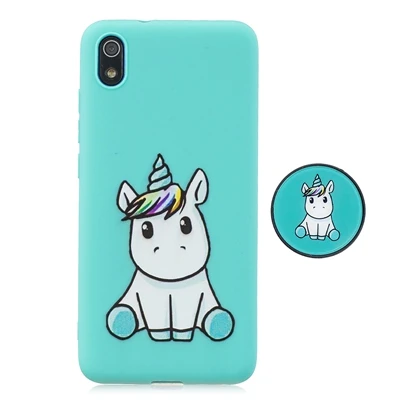 Чехол для Xiaomi Redmi Note 5 6 Pro K20, милая складывающаяся подставка, чехол-держатель для Red mi 7A 6A 7 mi 9T Pocophone F1, мягкий чехол из ТПУ - Цвет: H
