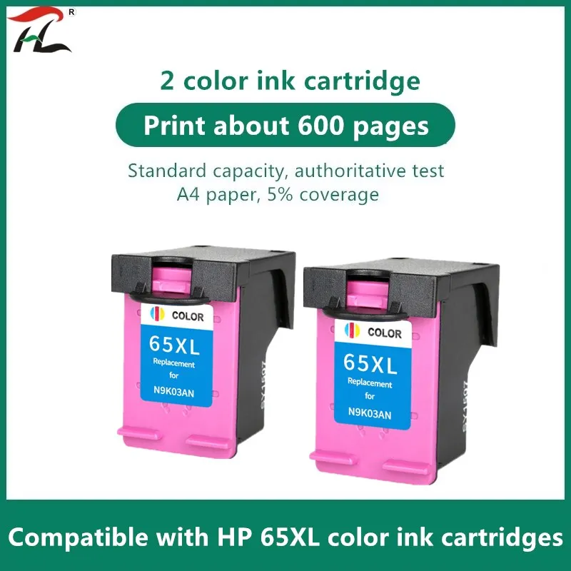 

Compatible with hp 65XL cartridge replacement 65xl hp 65 for hp DeskJet 3720 3722 3755 3730 3758 Envy 5010 5020 5030 5232 printe