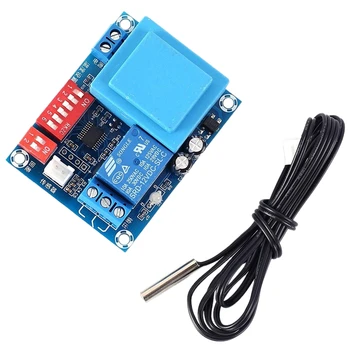 

AC 220V Adjustable Temperature Control Switch Dial Code Temperature Control Switch High Precision 2 Degree Step Value Controlle