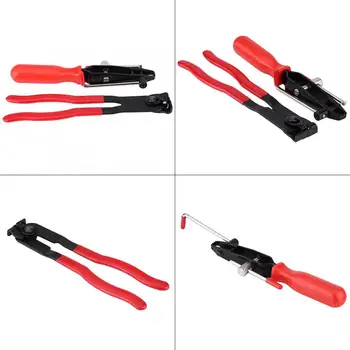 

Car tools Heavy Duty Ear Type Joint Boot Clamp Pliers Set CVJ Clamps Banding Tools Hardened Steel tools for the car