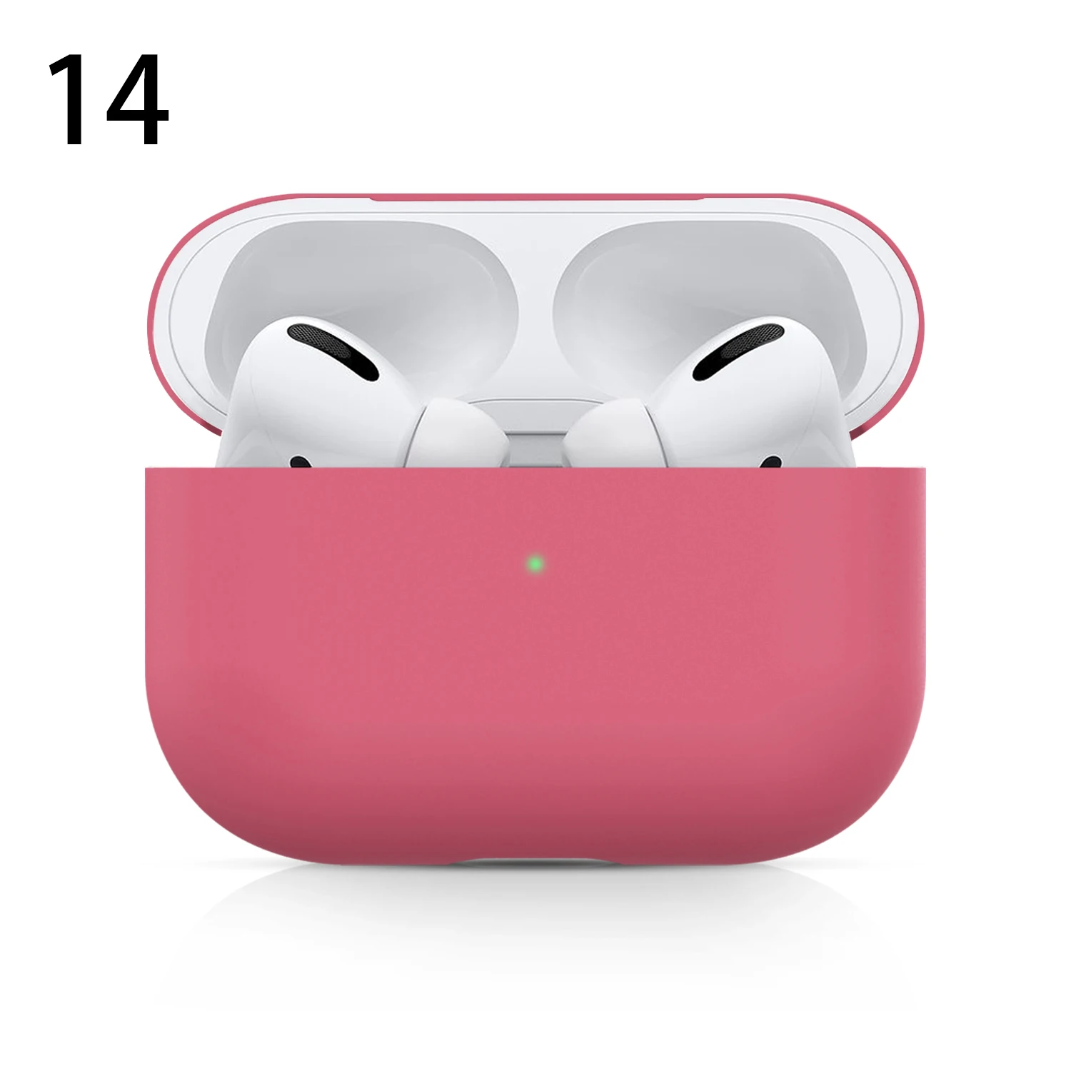 Силиконовый чехол для наушников для Apple Airpods Pro Чехол для AirPods 3 bluetooth беспроводная зарядная коробка для Airpods защитный чехол