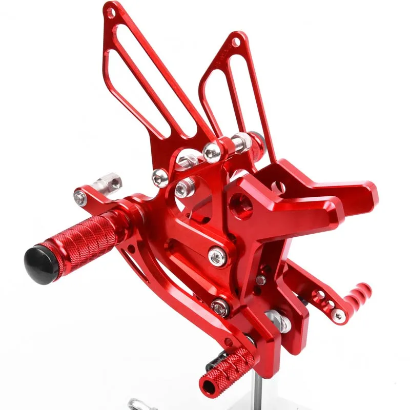 SMOK педаль мотоцикла для Kawasaki Z750 2004 2005 2006 алюминиевый сплав Rearset подножки черный серебристый красный синий зеленый