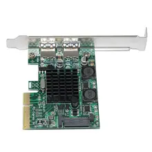 Настольный Pci-E к Usb3.1 карта расширения рабочего стола Usb3.1 адаптер интерфейса USB карта расширения