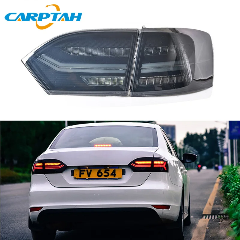 Автомобильный Стайлинг задний фонарь задние фонари для Volkswagen Jetta MK6 2012 2014 DRL +
