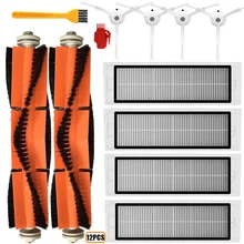 Filtre HEPA + brosse latérale + brosse principale pour aspirateur Robot Xiao mi mi 2 Roborock S50 pièces d'aspirateur accessoires(China)