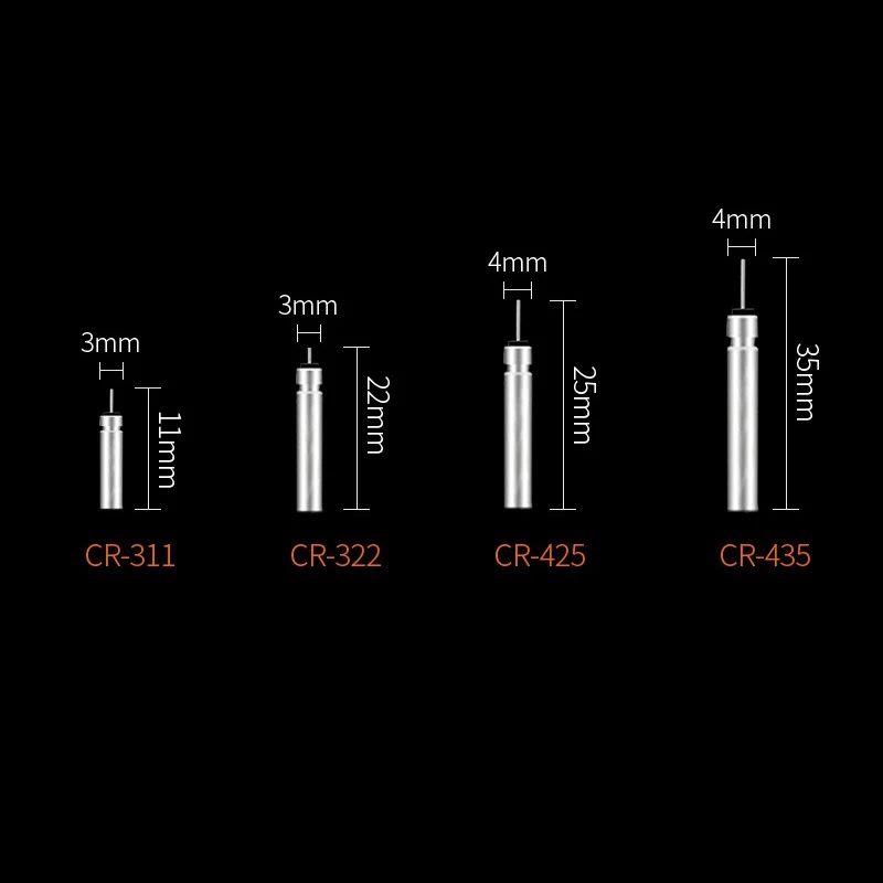 5 шт./компл. CR-311/CR-322/CR-425/CR-435 батареи поплавок для электронных рыболовных снастей Аксессуары поплавок литиевый стержень