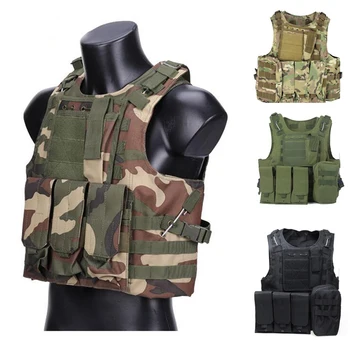 

Military Amphibious Camouflage Module Army Combat Vest Multi-purpose Tactical Vest Outdoor Airsoft Sport CS Protection Vest