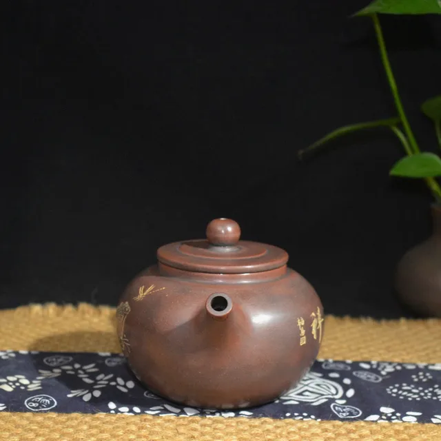 220-250Cc Guangxi Qin Zhou Cramm Qinzhou Nixing Team Nem Yixing Clay Teapot) Mi Ni Teáskanna Vintage A Puer Oolong Számára - Image 2