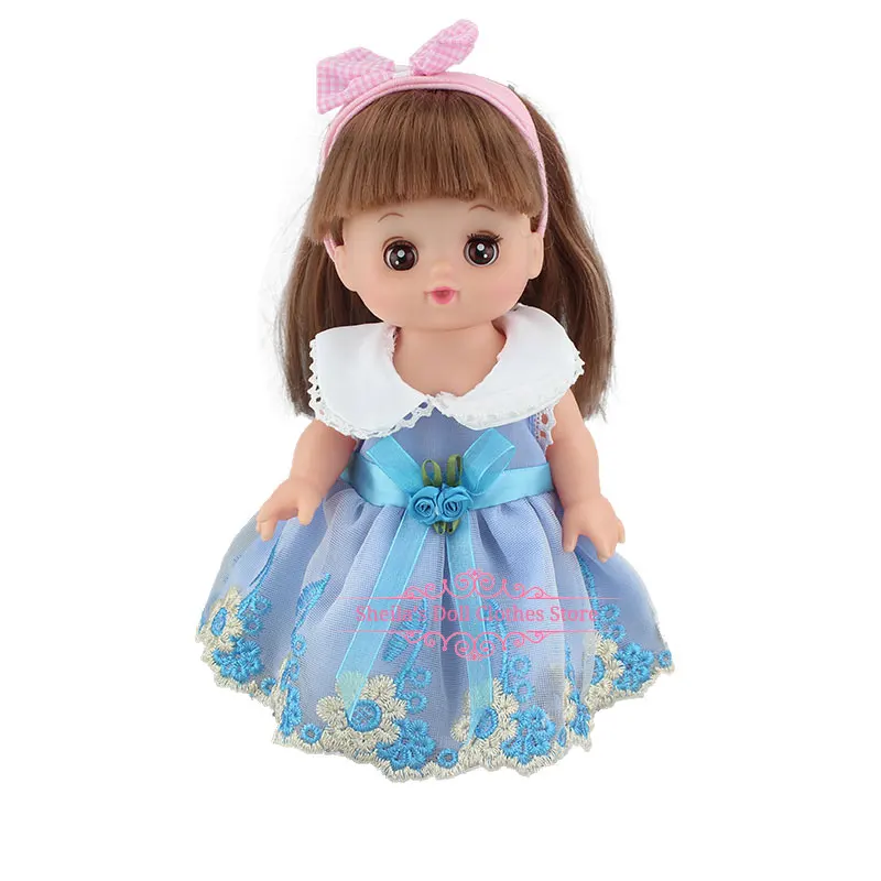 Модный милый полосатый комбинезон для 25 см Mellchan Baby Doll аксессуары для одежды