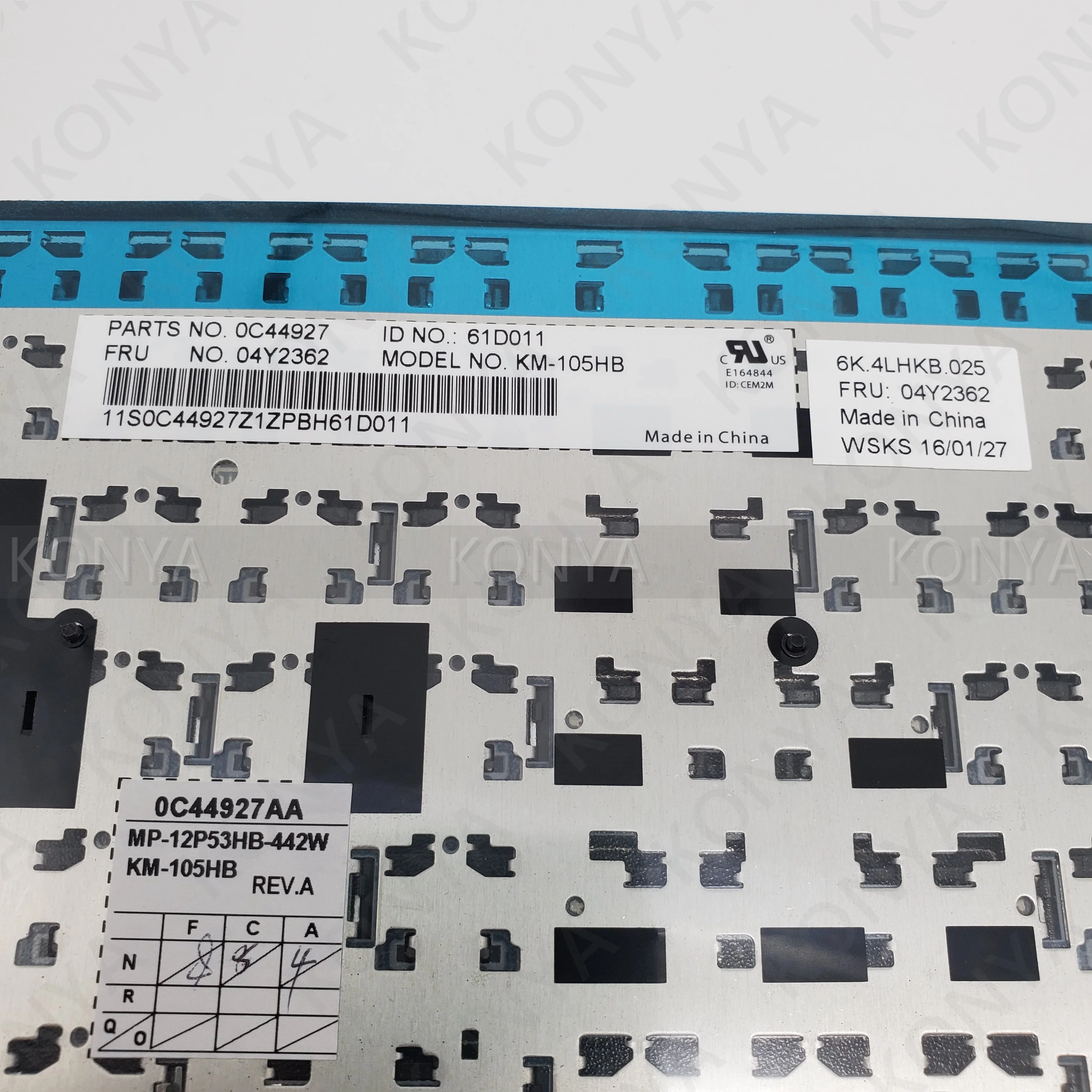 /оригинальная иврит Израиль клавиатура для Thinkpad T540P W540 T550 E531 E540 T560 P50S L540 L560 Teclado без подсветки 04Y2362 0C44927