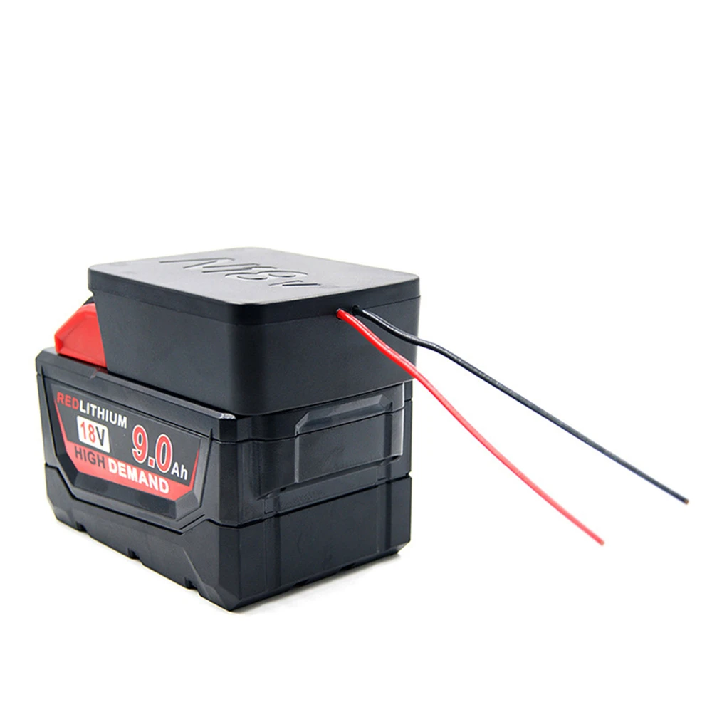 Для Milwaukee M18 литий-ионный аккумулятор конвертировать в DIY соединительный кабель выходной адаптер крепление и аксессуары