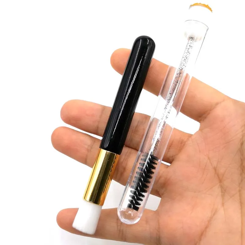 Set/lot Eyelash Extension Eyelash Shampoo Spoolies Brush Eyebrow Cleansing Brushes Makeup Tools