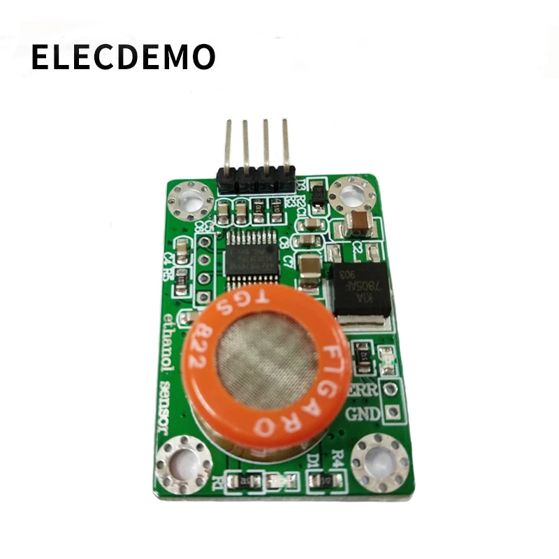 Alcohol detection sensor module TGS822 serial output ethanol based alcohol gas measurement 2