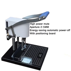 A4 QY-550A New Style Electric Punching Machine Financial Voucher File Paper Punching Drill Bit Can Be Exchanged For 5.5 cm Thick