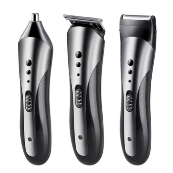 

Mens Electric Hair Cut Clipper Beard Shaver Machine Portable Nose Trimmer Set @ME88