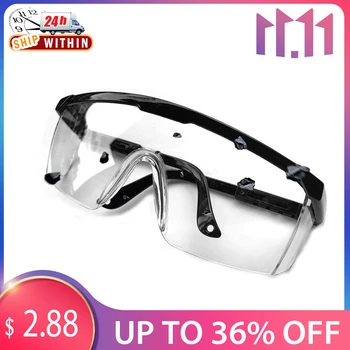 

Safety Goggles Anti Fog Dust Splash-proof Glasses Work Eye Protection Health Care