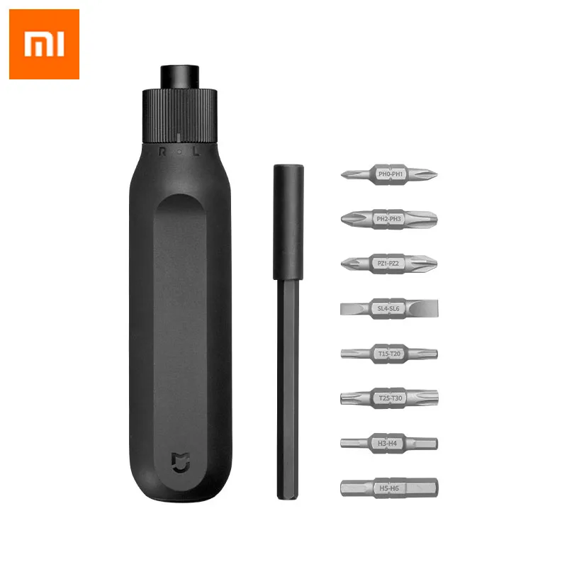 Отвертка 16 в 1 Xiaomi Mijia отвертка с храповым механизмом домашняя высокоточная Torx Cross
