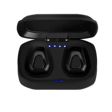 TWS-A7 wireless Bluetooth headset TWS on-ear stereo twin Bluetooth headset V4.2 (A1) black red