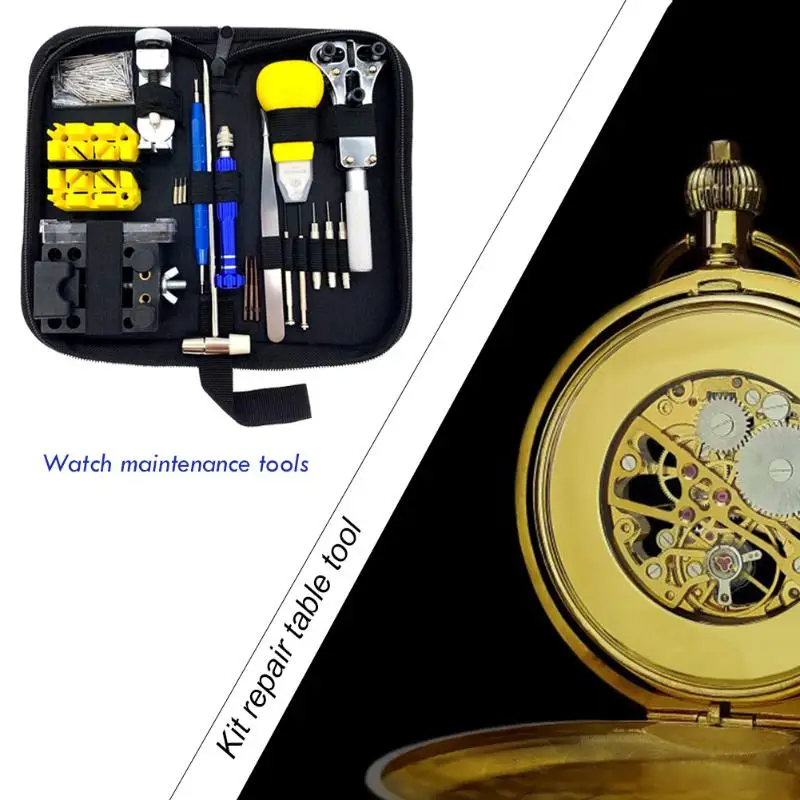 

148pcs/set Watch Case Opener Link Pin Remover Screwdriver Repair Tools Kit