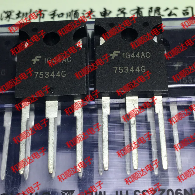 2 шт./HUF75344G3 75344G к 247 55В 75A TO247