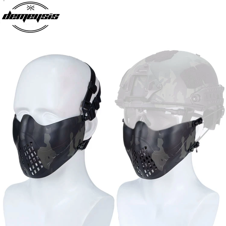 Новый страйкбол маска для лица тактическая щитки охотничий тактический военный