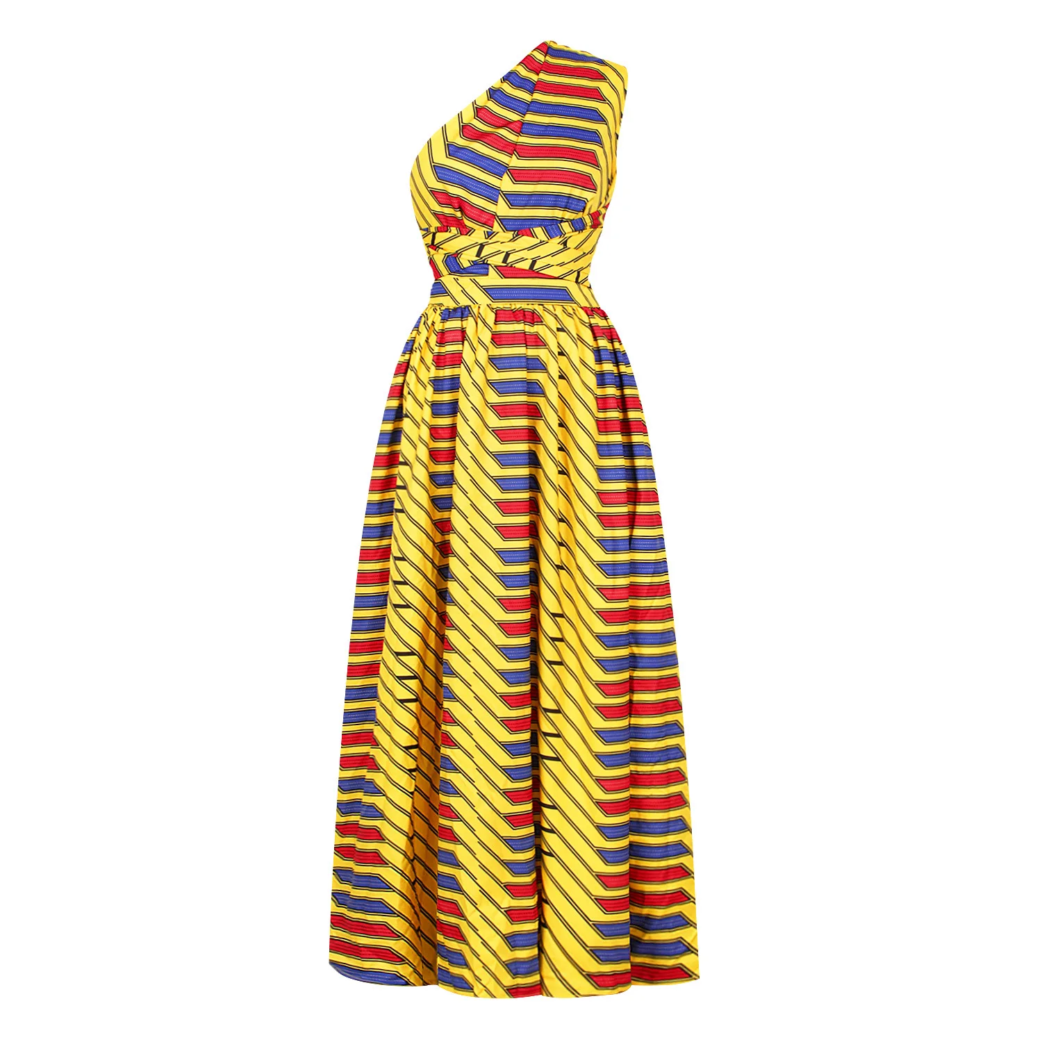 Longue robe africaine wax pour femmes 240