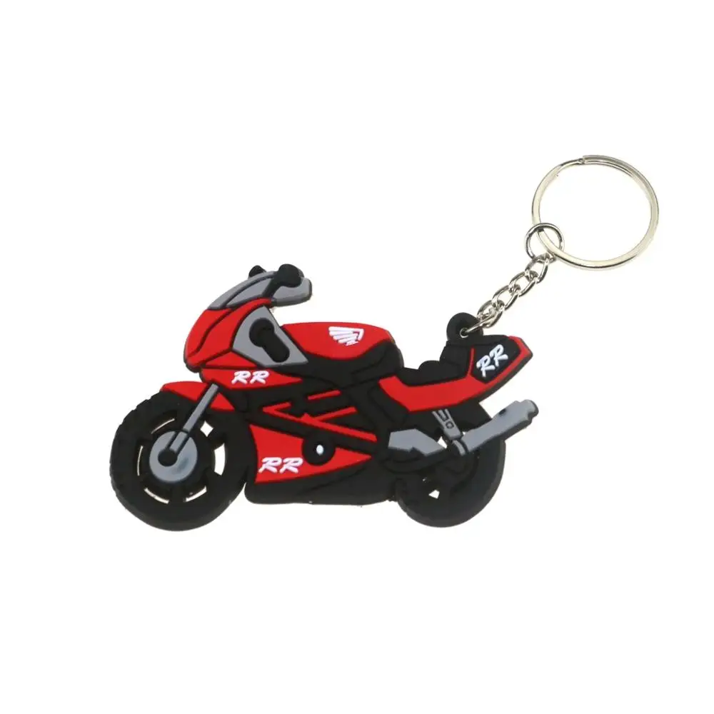 Rubber Motorcycle Key Ring Key Chain cool keychain 3D Soft For HONDA CB1000 CB650F  CBR100RR  CB650R