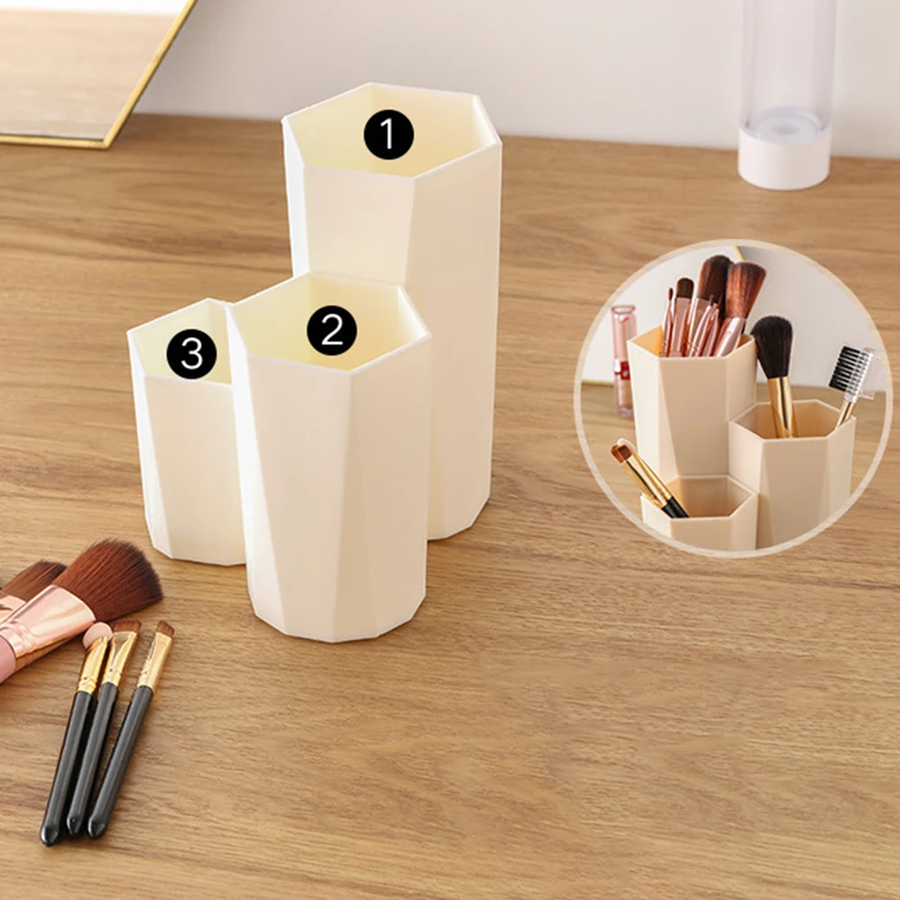 Plastic Desk Cosmetic Storage Box Lipstick Brushes Holder Organizer Nail Polish Boxes Jewelry Display Rack Makeup Tool Kits Plastic Desk Cosmetic Storage Box Lipstick Brushes Holder Organizer Nail Polish Boxes Jewelry Display Rack Makeup Tool Kits