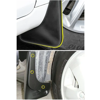 

4pcs Front Rear Car Mud Flaps For Kia Niro 2017 2018 2019 Splash Guards Mud Flap Mudguards Fender